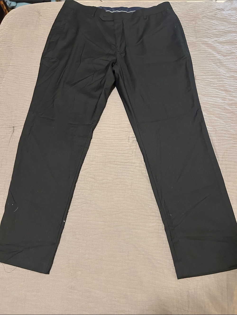 Tommy Hilfiger Men's Black Dress Trousers